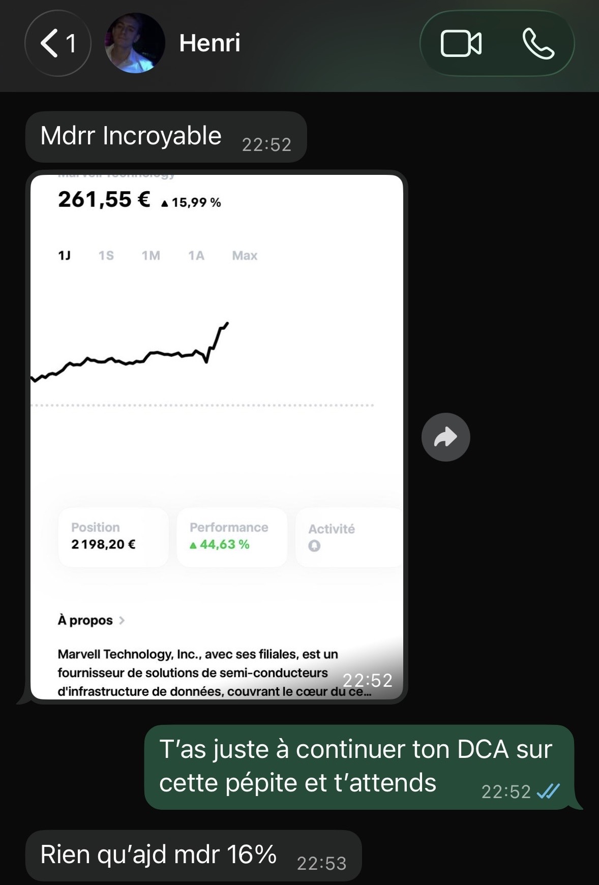 Henri : Marvell à +44,63 % de performance, +16 % rien qu'aujourd'hui